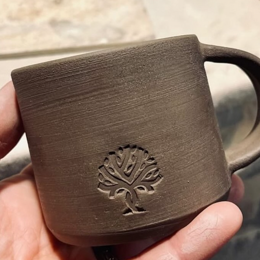 Custom Acrylic Stamp for Pottery, Clay & Crafts