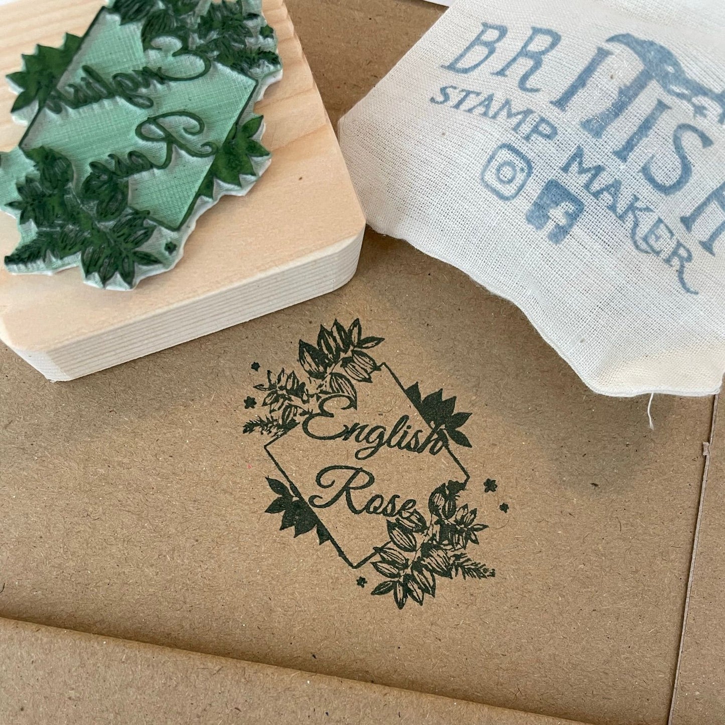 Personalised Custom Eco Rubber stamp