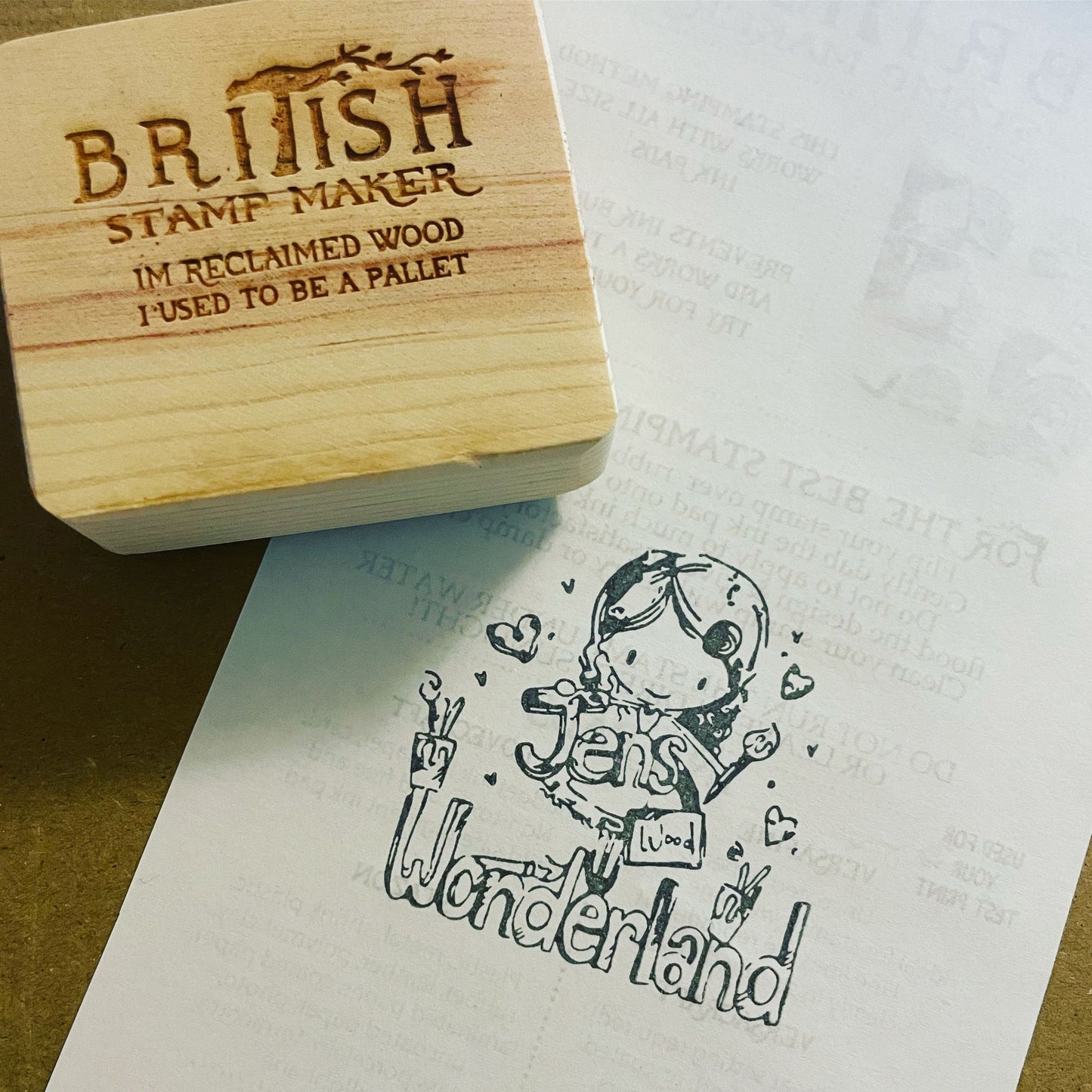 Eco Rubber Stamp