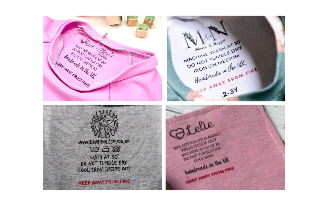 How to Stamp Wash Care Instructions onto Clothing (the neat, durable way)