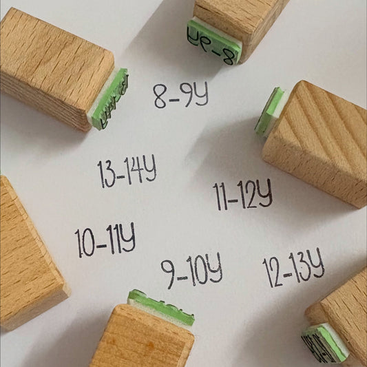 Age Stamps For Clothing