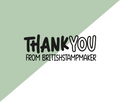 Personalised Thank you stamp