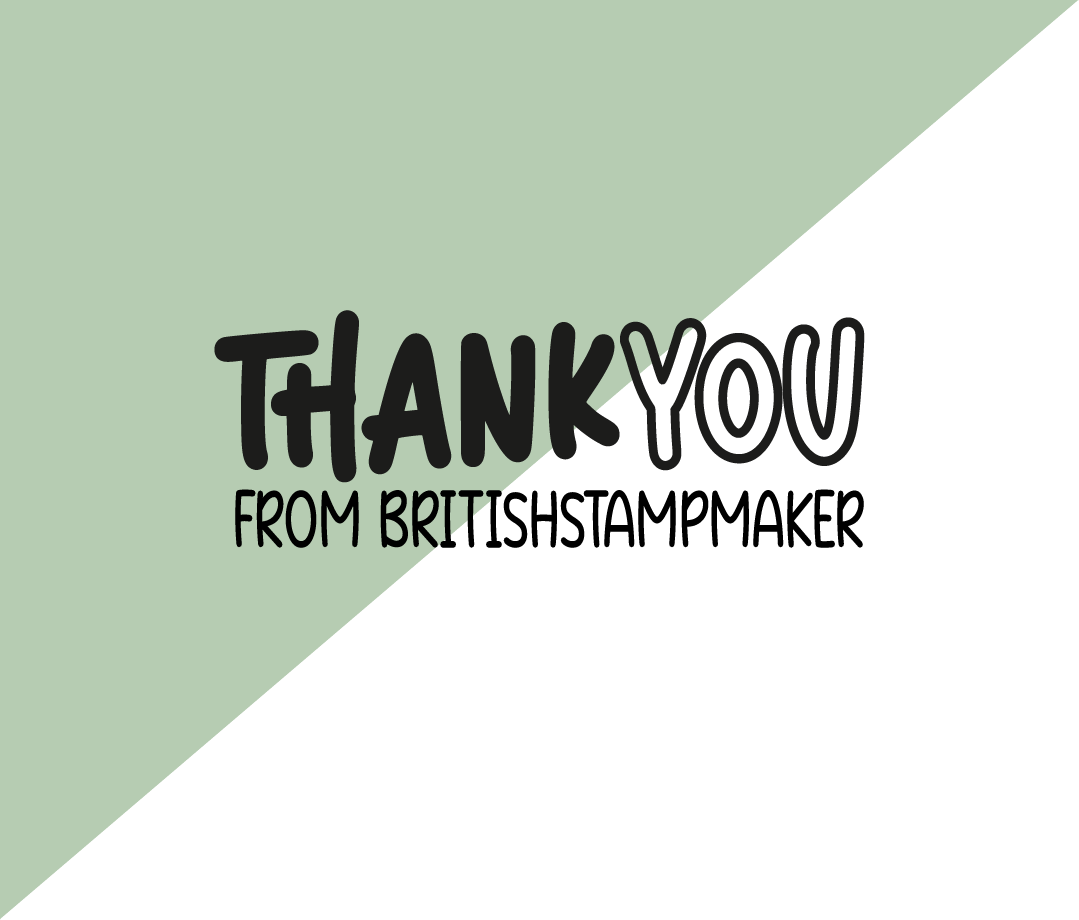 Personalised Thank you stamp