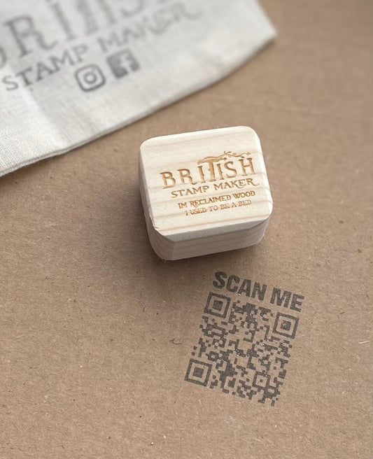 QR Code Rubber Stamp