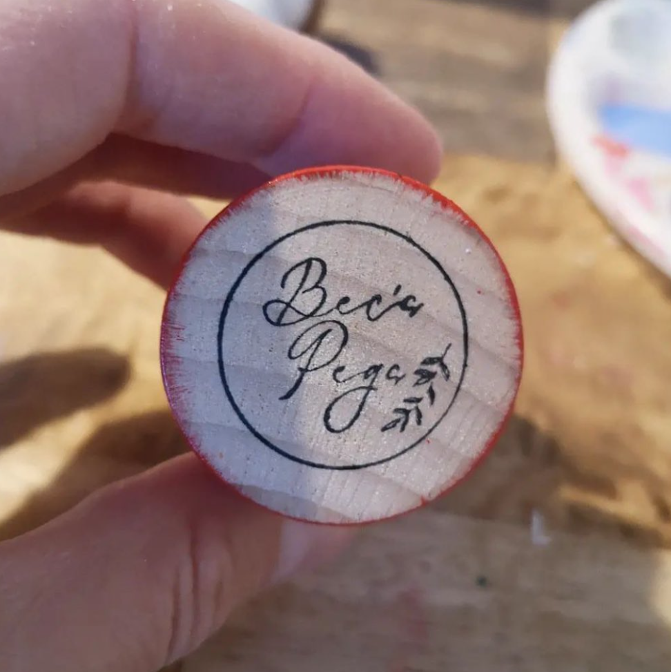 Custom Peg Doll Stamp