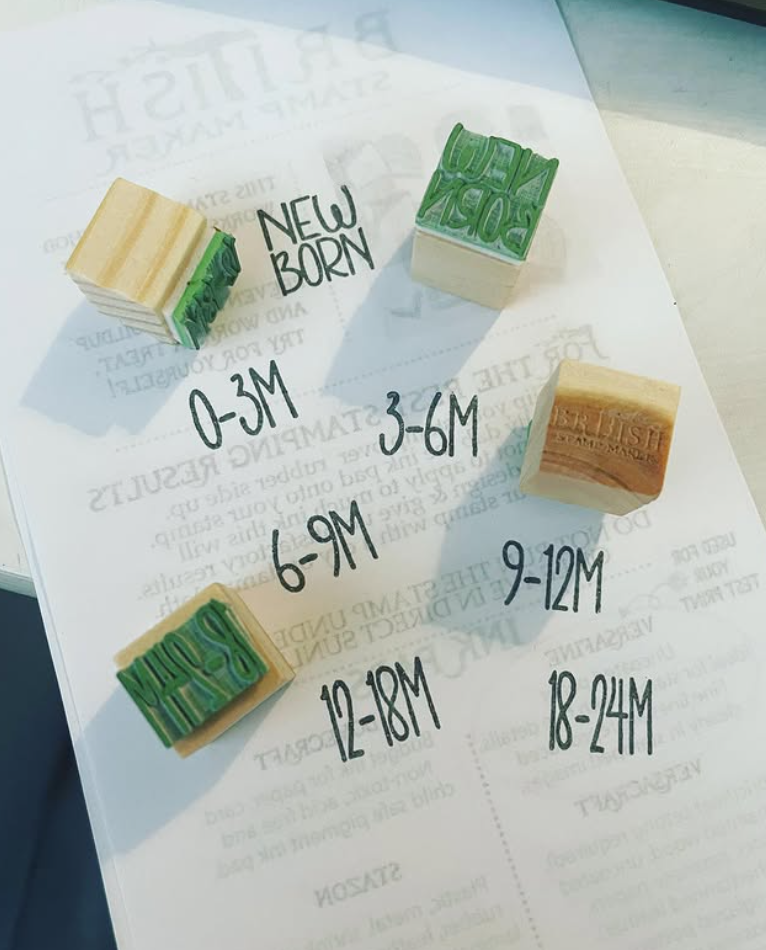 Age Stamps For Clothing