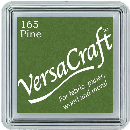 Pine Versacraft ink pad for fabric, paper, wood and more.