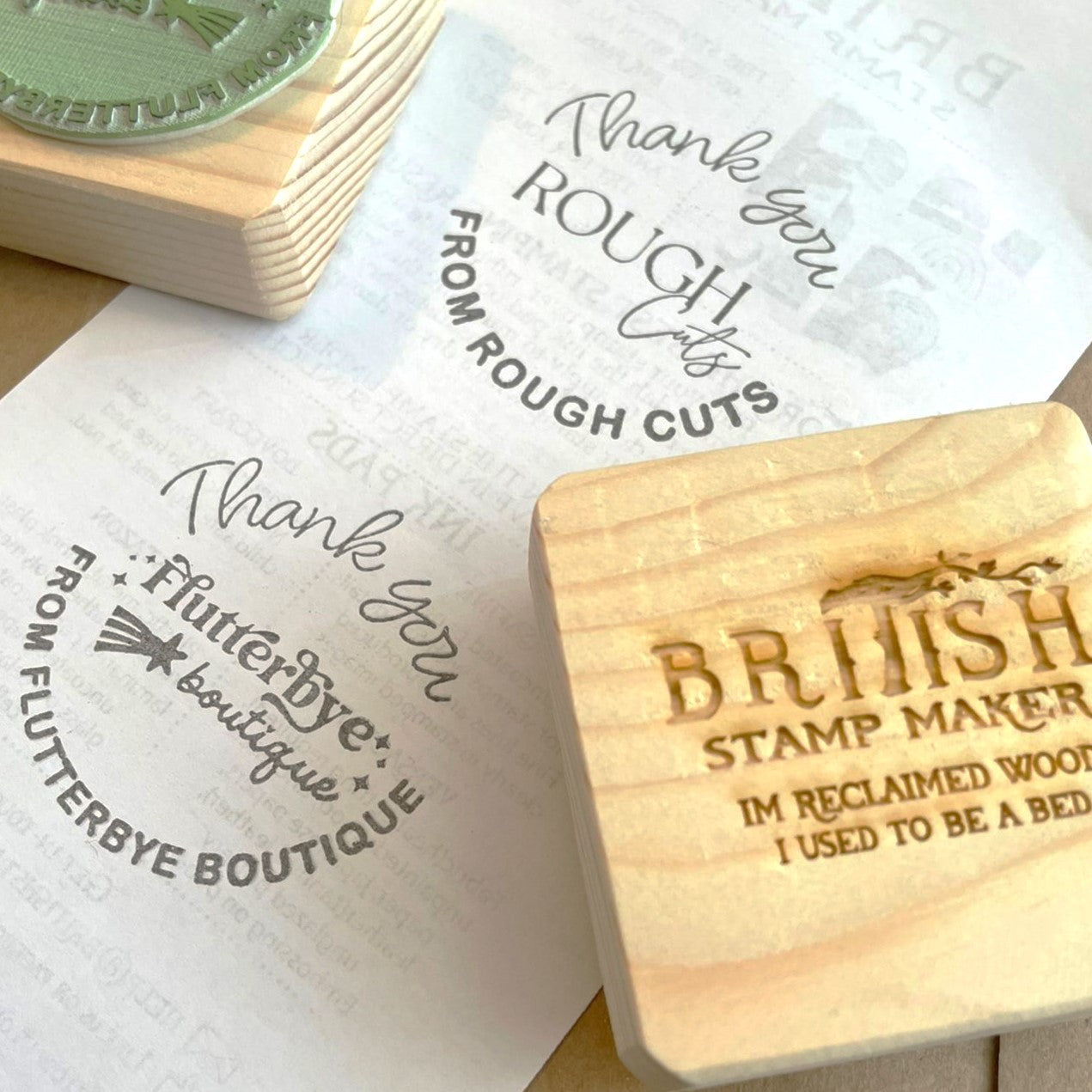 Custom thank you stamp