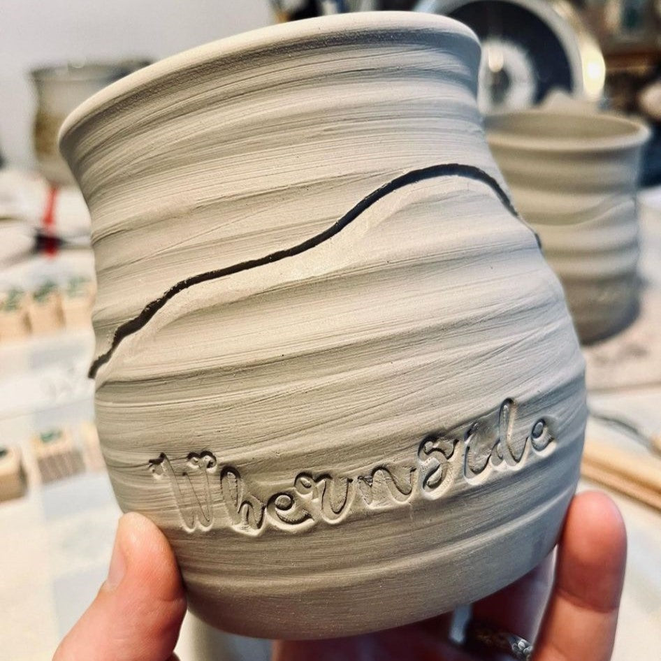 Custom design clay stamp