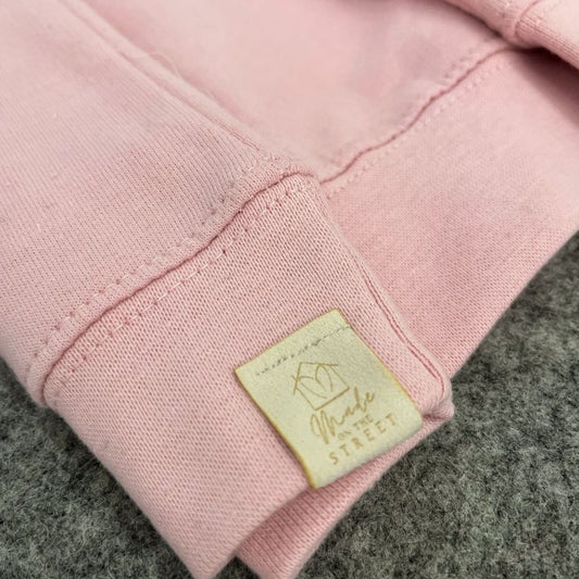 Ivory suede labels