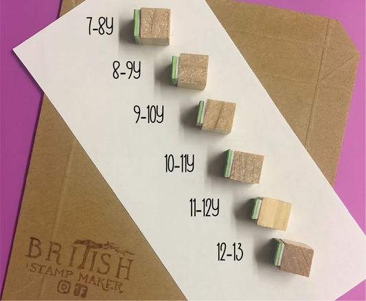 Age Stamp Set Older Child