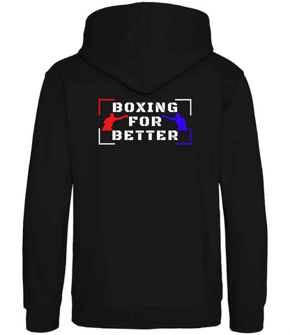 Boxing for better hoodie