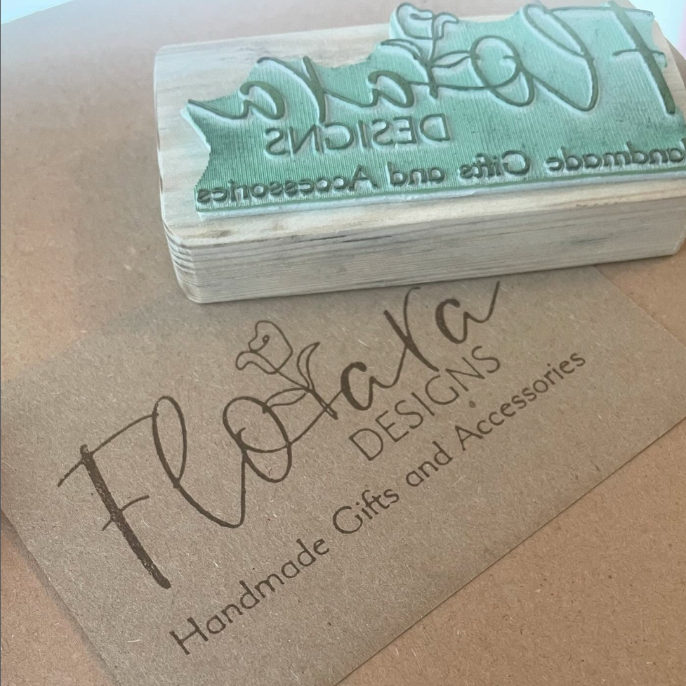 Custom Logo Rubber Stamp