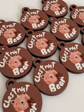 Full Colour Wooden tags