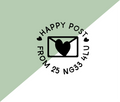 Happy Post Return Address Stamp