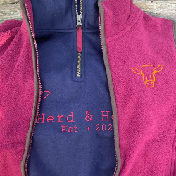 Faux suede zip pulls