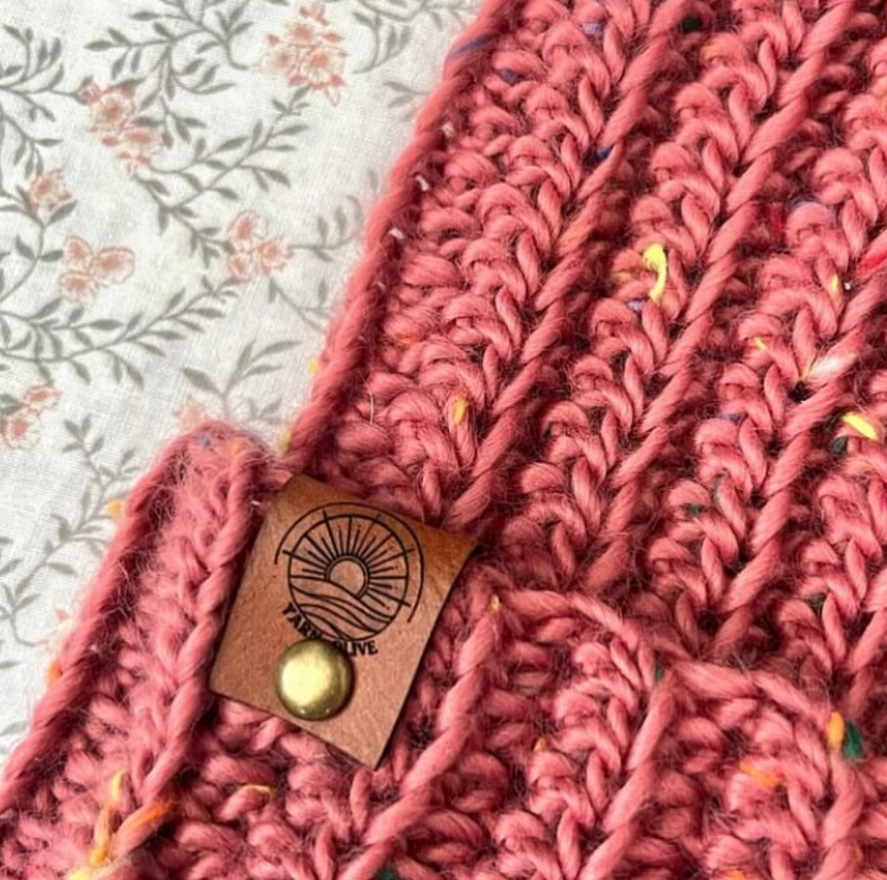 Custom Faux Leather Tags